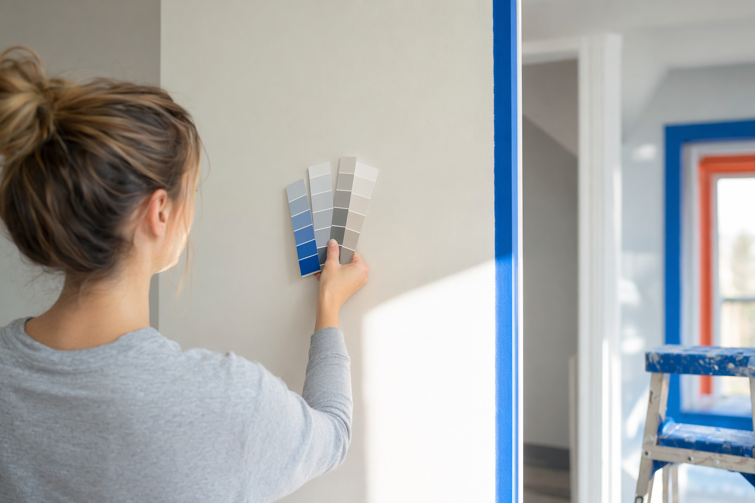 Painting an accent wall