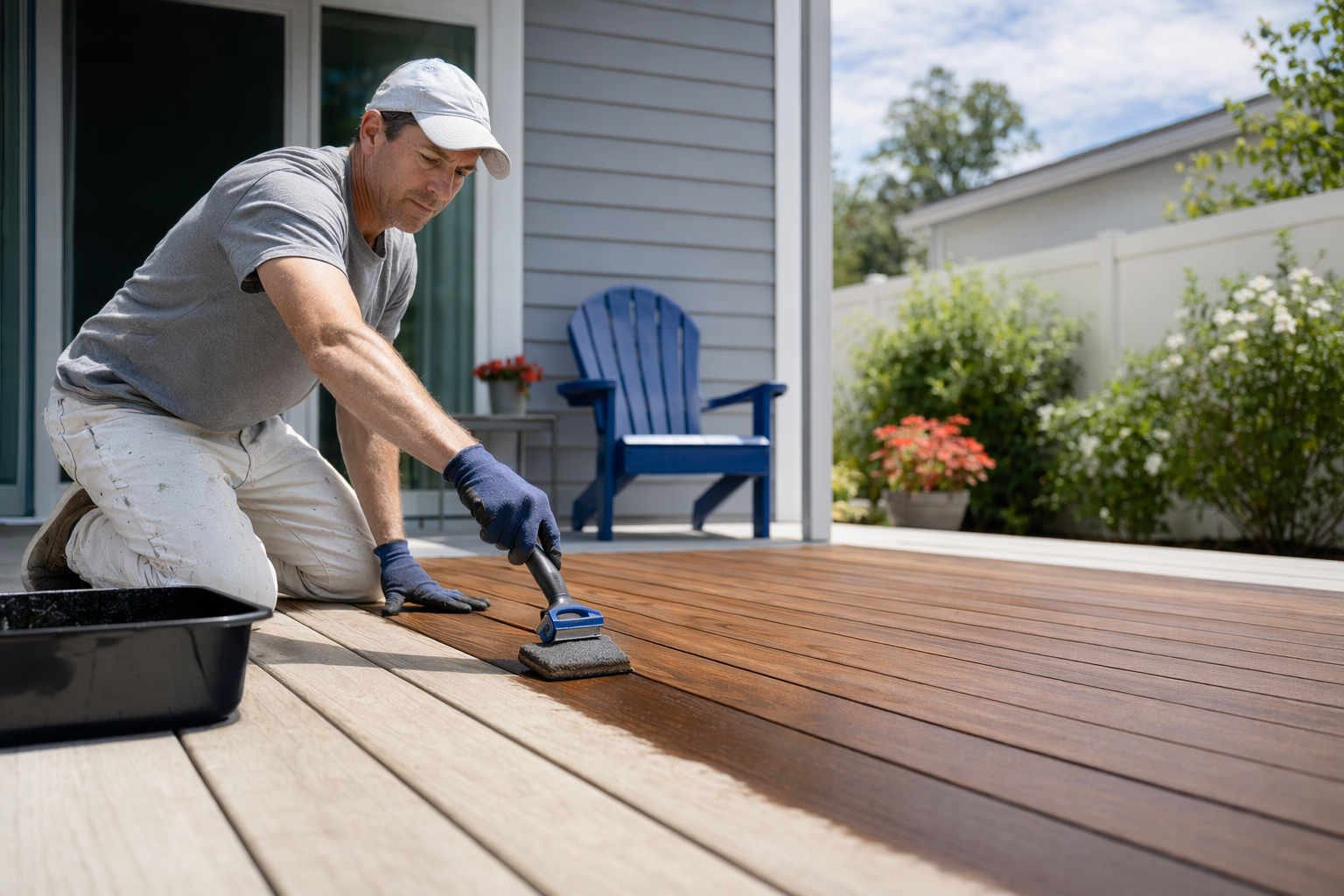 Deck and fence staining & sealing